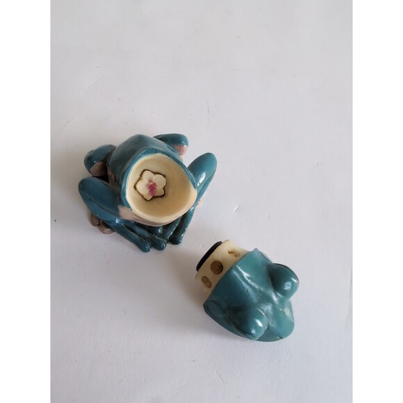 PULO FROG Figurine Trinket Box Pot Bellys Harmony Kingdom 2004 - Picture 5 of 6